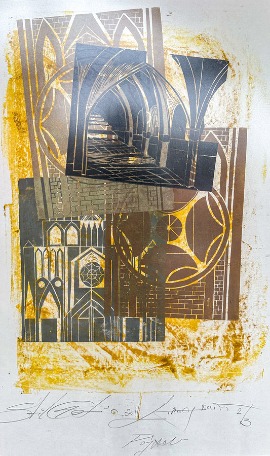 Colecția ,,Arhitecturi linogravate"