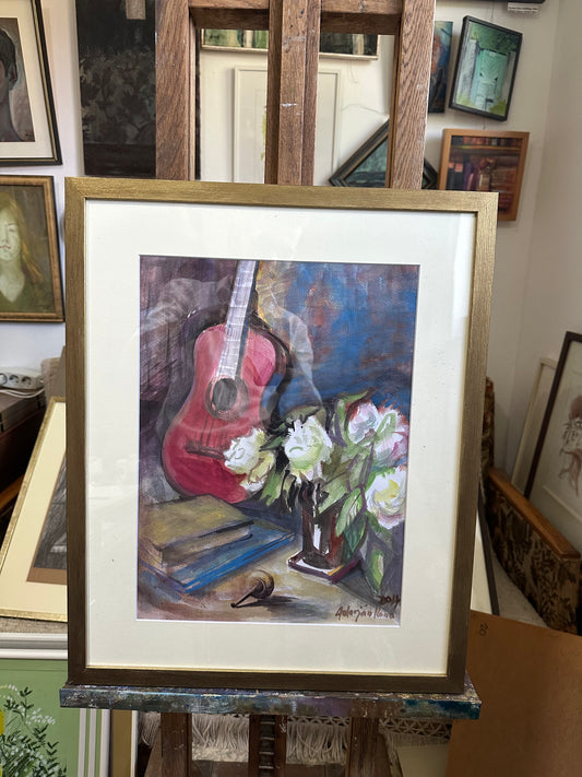 Natură statică cu chitară