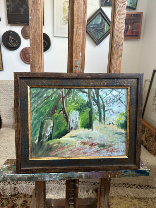 Marginea cimitirului din Doba