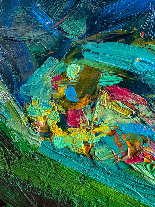 Munți în Focul Apusului