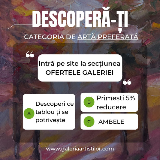 🎨 Ce temă artistică ți se potrivește cel mai bine?