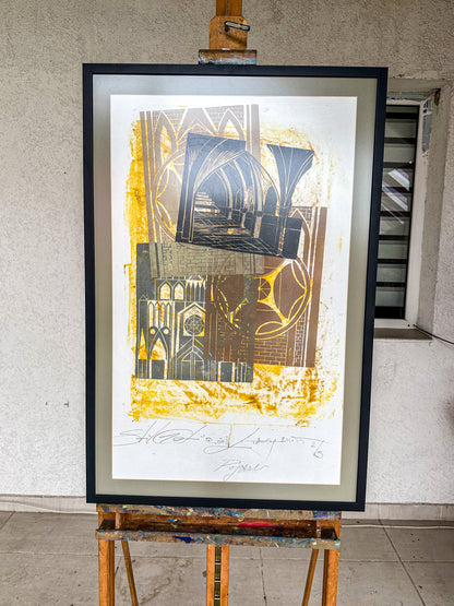 Colecția ,,Arhitecturi linogravate"