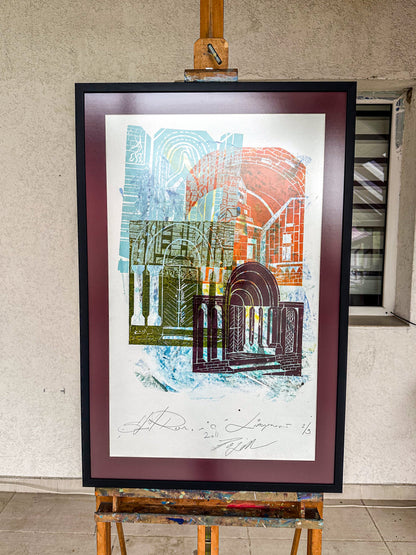 Colecția ,,Arhitecturi linogravate"