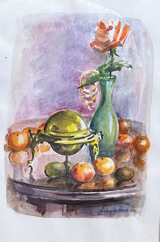 Natură statică cu portocale